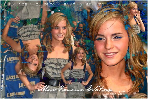 Your best source for everything Miss Emma Emma Watson Fan Site l W.
